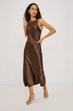 Solene Dress, Espresso