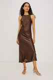 Solene Dress, Espresso