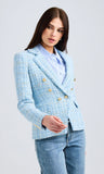 Eliza Blazer, Sky Blue Multi-Generation Love