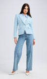 Eliza Blazer, Sky Blue Multi-Generation Love