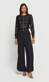 Erin 3d Butterfly Lace Cardigan, Black-Generation Love