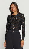 Erin 3d Butterfly Lace Cardigan, Black-Generation Love