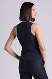 Viscose Tank, Navy-Minnie Rose