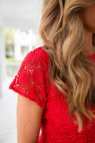 Zip Back Dress, Flame-Sail to Sable