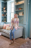 STS Tie Front Cardigan, Camel-Sail to Sable