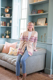 STS Tie Front Cardigan, Camel-Sail to Sable