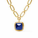 JV Sahara Statement Necklace, Iridescent Clear Crystal-Julie Vos