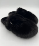 Mink Clogs, Black-Linda Richards