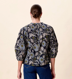 Cleobella Belle Blouse, Dark Magnolia-Cleobella