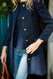 STS Tweed Coat, Navy-Sail to Sable