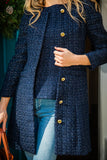STS Tweed Coat, Navy-Sail to Sable