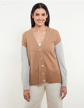 &Isla Charlie Long Car, Almond