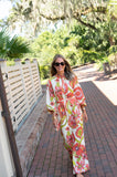 Aria Dress, Vintage Garden Floral-Sail to Sable