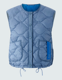 Reversible vest, Light Blue Green-oui