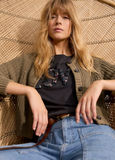 oui LOVE Tee, Washed Black-oui