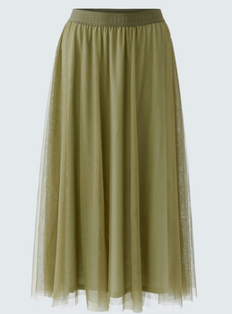 Tulle Skirt, Khaki Green