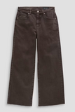 AG Saige Wide Leg Crop, Sulfur Burnt Umber-AG