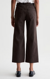 AG Saige Wide Leg Crop, Sulfur Burnt Umber-AG