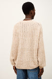 ba&sh Bosic Cardigan, Beige-ba&sh