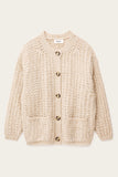 ba&sh Bosic Cardigan, Beige-ba&sh