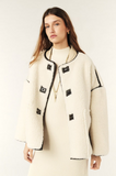 ba&sh Maury Coat, Off White-ba&sh