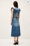 ba&sh Vayea Dress, Denim-ba&sh