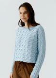 Sirah Sweater, Celestial Blue-oui