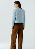 Sirah Sweater, Celestial Blue-oui