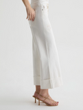 AG Saige Wide Leg Crop, Powder Mended-AG