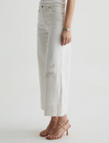 AG Saige Wide Leg Crop, Powder Mended-AG