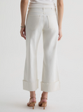 AG Saige Wide Leg Crop, Powder Mended-AG