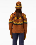 GB Hanashi Sweater, Deep Mocha-Goldbergh