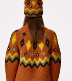 GB Hanashi Sweater, Deep Mocha-Goldbergh