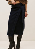 ba&sh Timy Skirt, Blue-ba&sh