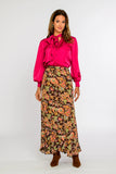 Elizabeth James Serena Skirt, Wallflower Brown-Elizabeth James
