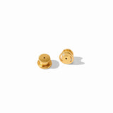 Julie Vos Tribeca Statement Earring, Black/ Pearl-Julie Vos