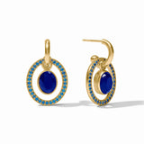 JV Stardust 6-in-1 Earring, Iridescent Sapphire Blue-Julie Vos