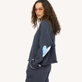 Kr Studio Sweatshirt, Anthracite-Kerri Rosenthal