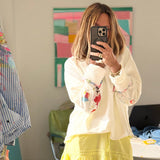 Studio Sweatshirt, Cloud-Kerri Rosenthal