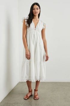 Rails Tina Dress, White-Rails