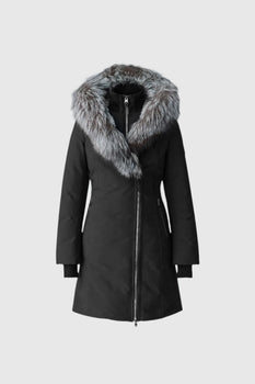 Trish-X, Black w Silver Fox-Mackage