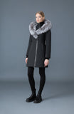 Trish-X, Black w Silver Fox-Mackage