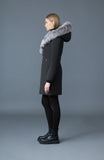 Trish-X, Black w Silver Fox-Mackage