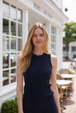 Viscose Tank, Navy-Minnie Rose