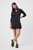 The Shirt WFH Dress, Black-The Shirt - Rochelle Behrens