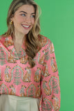 Lolli Top - Cabana Cat, Cabana Cat Silk Cotton-Emily McCarthy