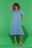 Hampton Dress, Denim-Emily McCarthy