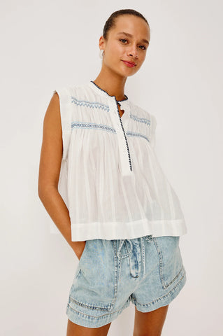 Willow Top, White-Rails