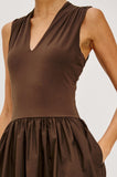 Winnie Dress, Espresso