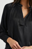 Wynna Blouse, Black-Rails